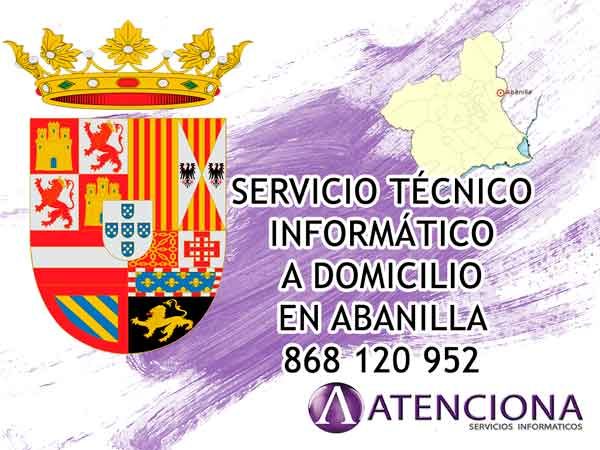 SERVICIO TECNICO INFORMÁTICO A DOMICILIO EN ABANILLA
